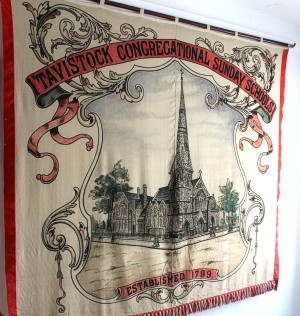 Sunday School Banner Comes To Tavistock Museum