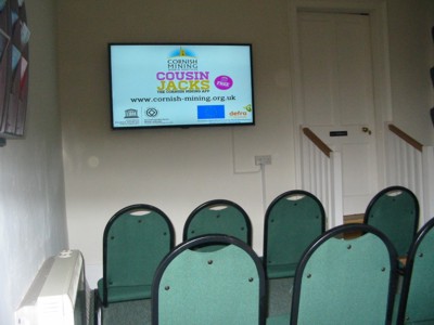 Screen room at Tavistock Museum