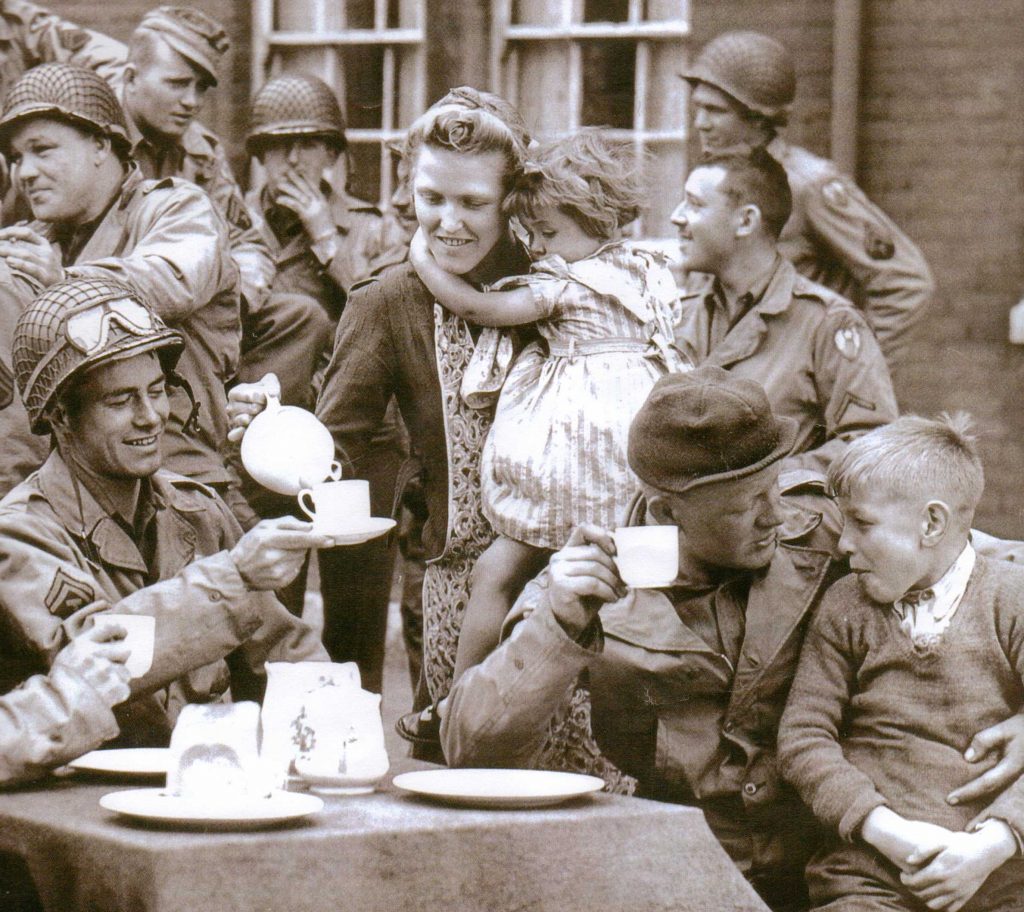 American Forces in Tavistock during WWII, image used in Tavistock Museum's new exhibit
